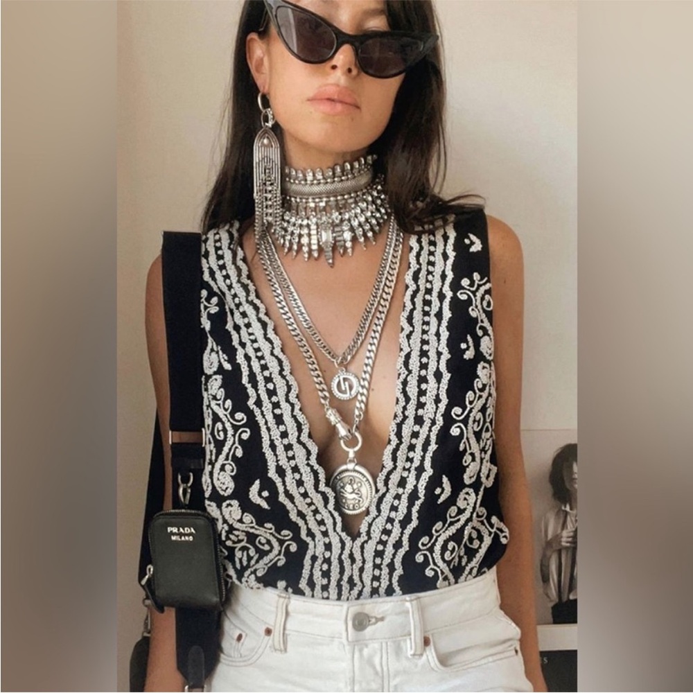 DYLANLEX BEADED BODYSUIT, DYLAN LEX, dylanlex, dylan lex